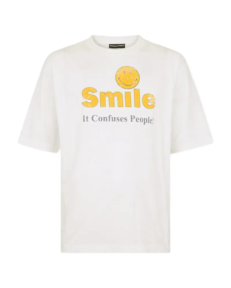 Dsquared2 Graphic-print T-shirt White