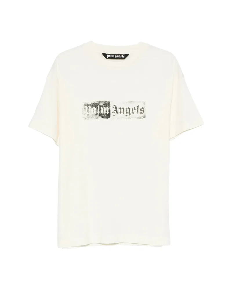 Palm Angels Logo-print T-shirt White