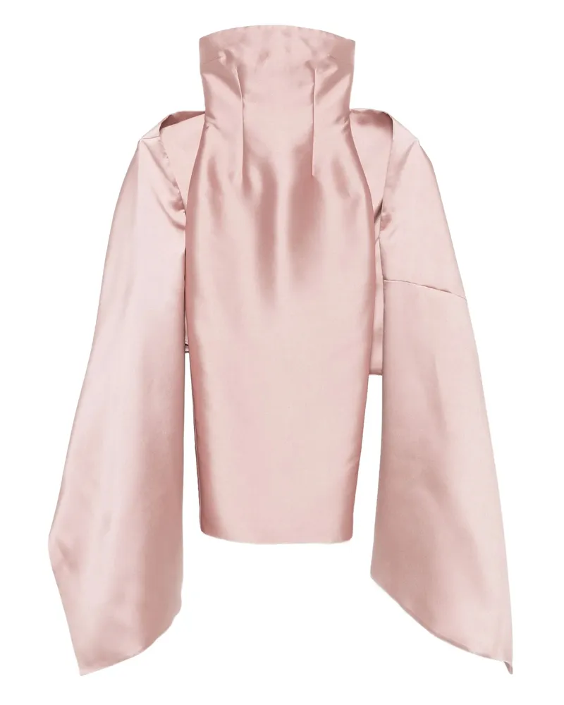 Solace London Renee Strapless Maxi Dress Pink