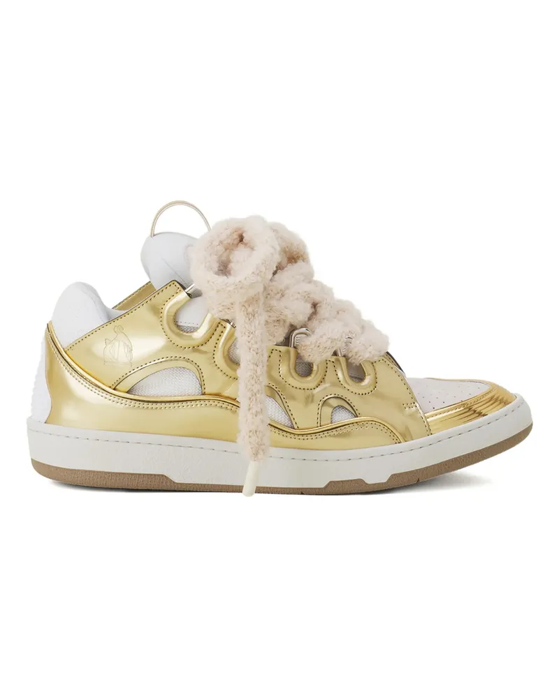 Lanvin Rope-lace Sneakers White