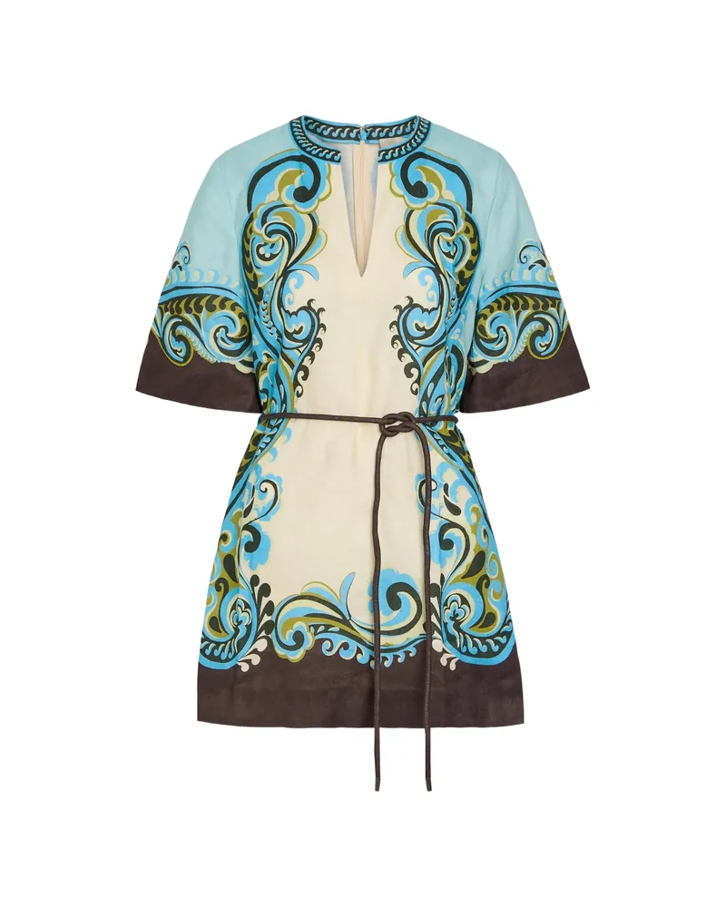 ALEMAIS Natalia Mini Dress Neutrals