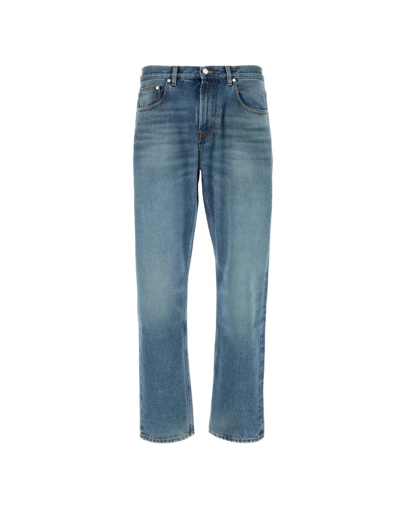 Umit Benan Button-fastening Jeans Blue