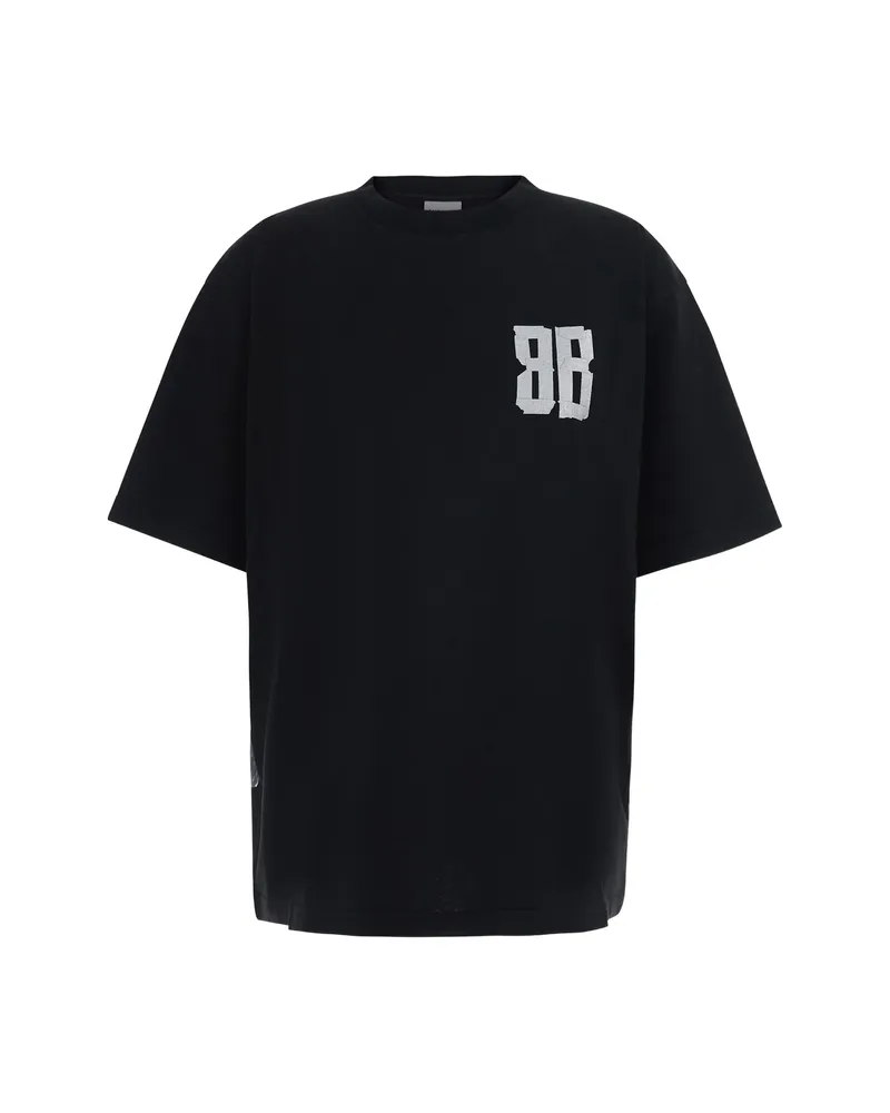 Balenciaga Gaffer Logo-print T-shirt Black