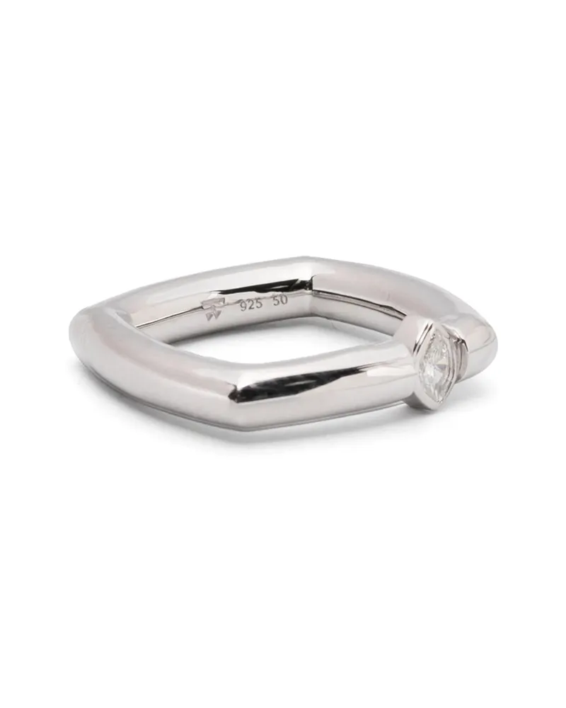 Tom Wood Frame Slim Ring Silver
