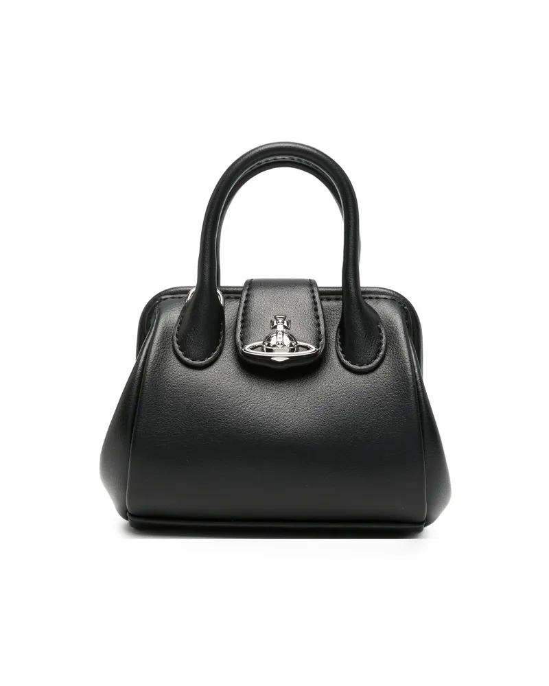 Vivienne Westwood Logo-plaque Tote Bag Black