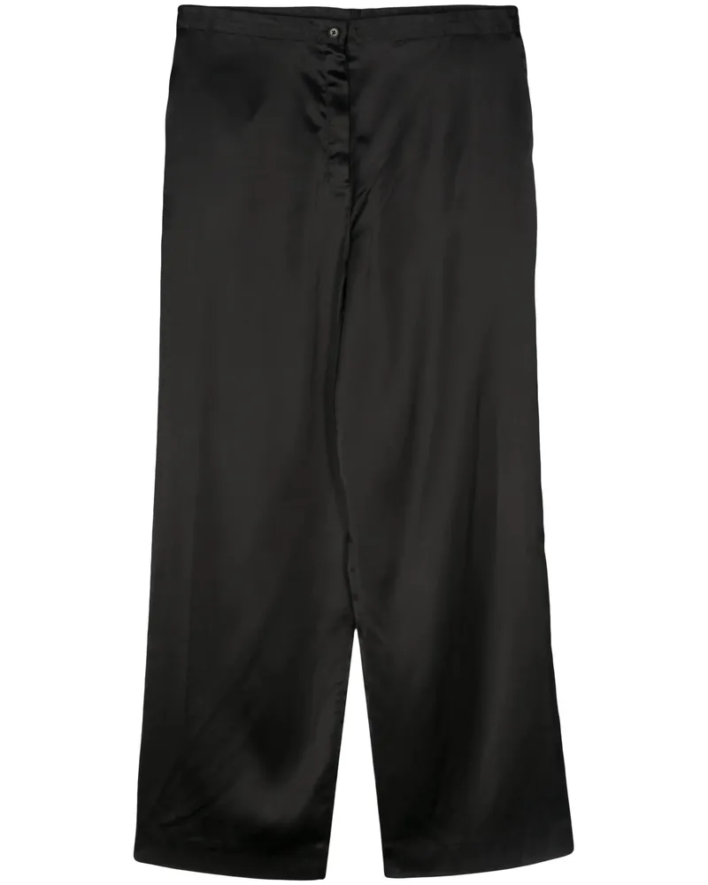 BOTTER Stretch-design Satin Trousers Black
