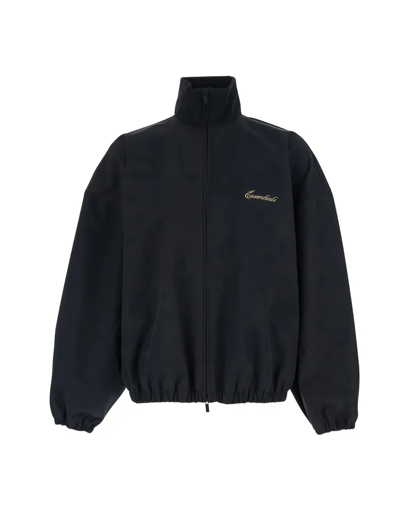 Fear of God Signature Essentials Track Jacket Black