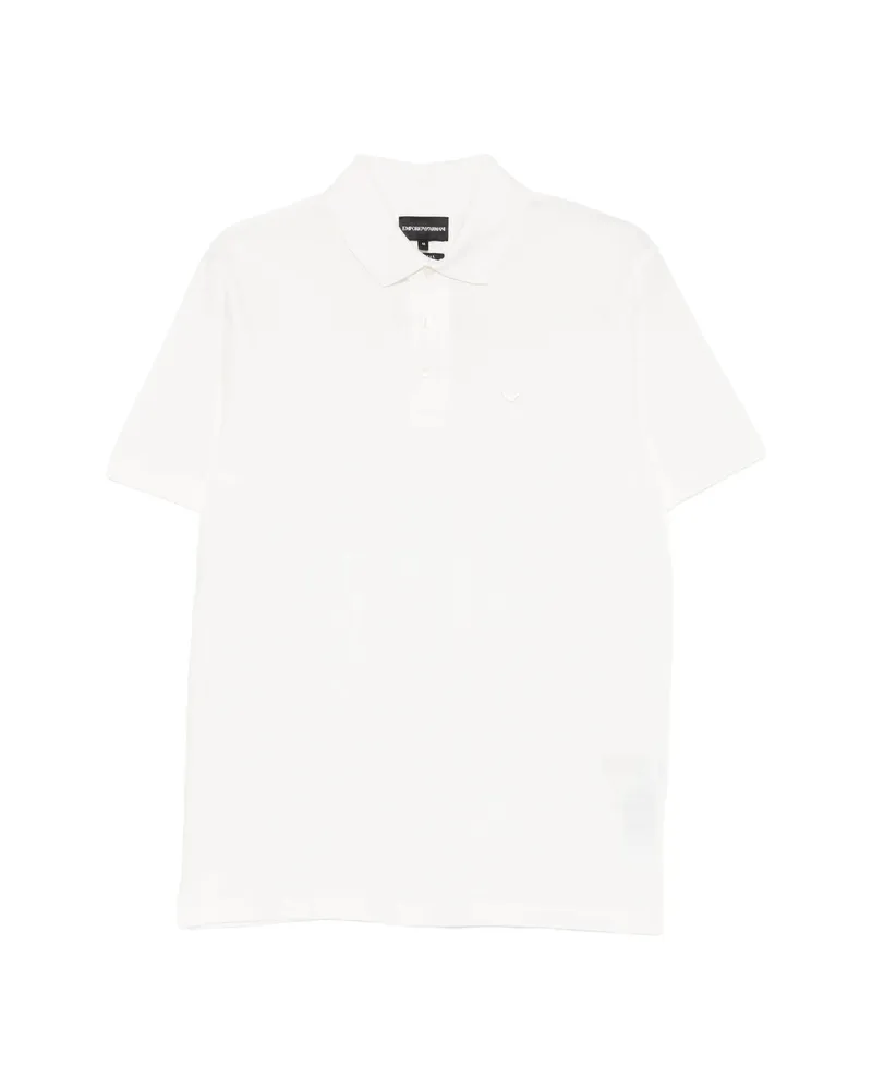 Emporio Armani Short-sleeve Polo Shirt White