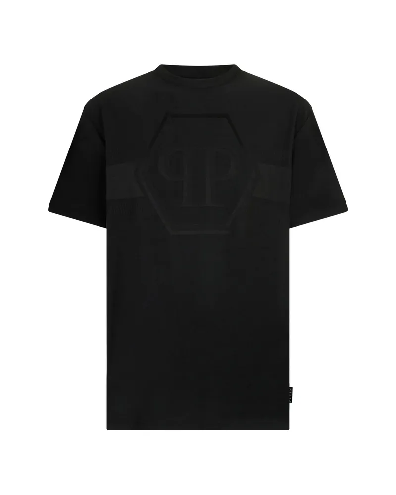 Philipp Plein Hexagon Round-neck T-shirt Black