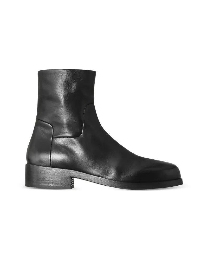 Marsèll Leather Ankle Boots Black
