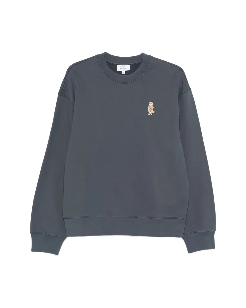 Kitsuné Crew-neck Sweatshirt Blue