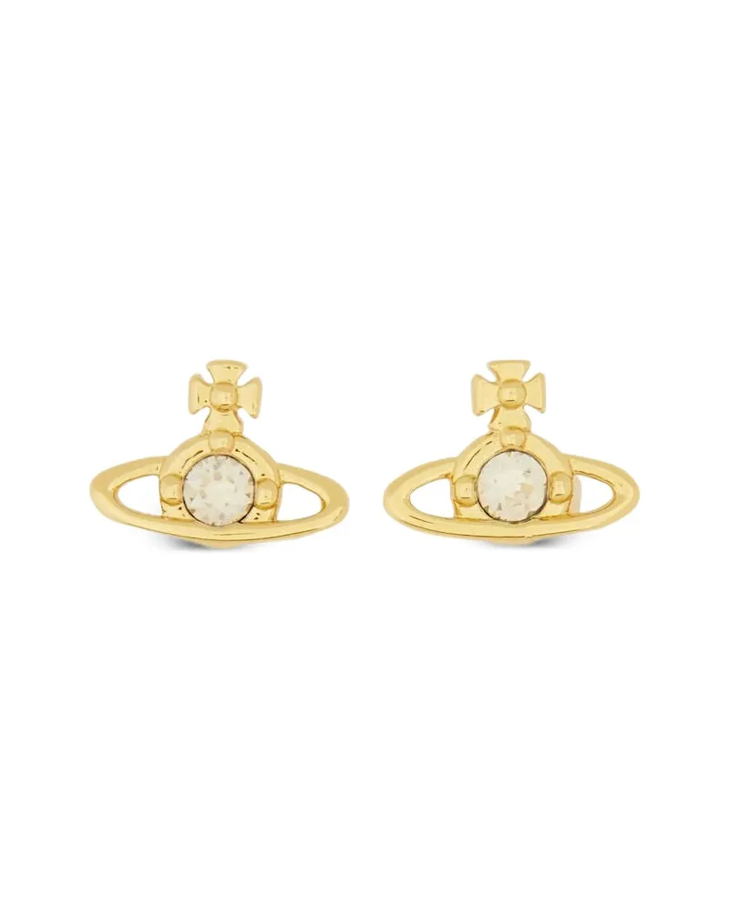 Vivienne Westwood Orb Stud Earrings Gold