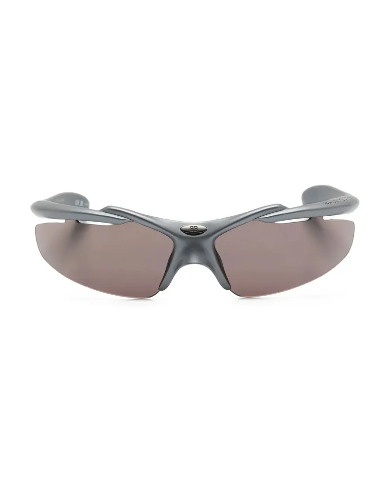 Balenciaga Geometric-frame Sunglasses Grey