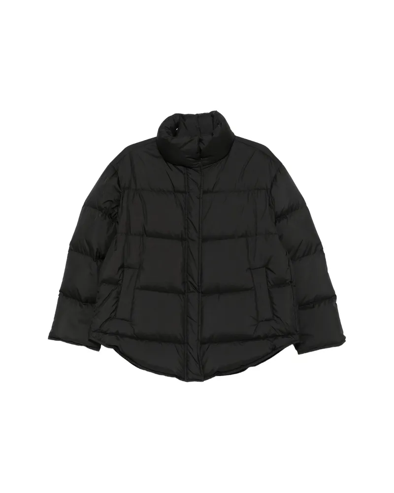 Max Mara Quilted Puffer Jacket Black