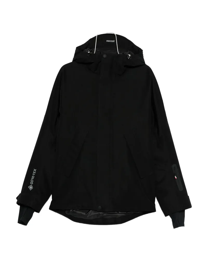 Moncler Lambir Hooded Ski Jacket Black