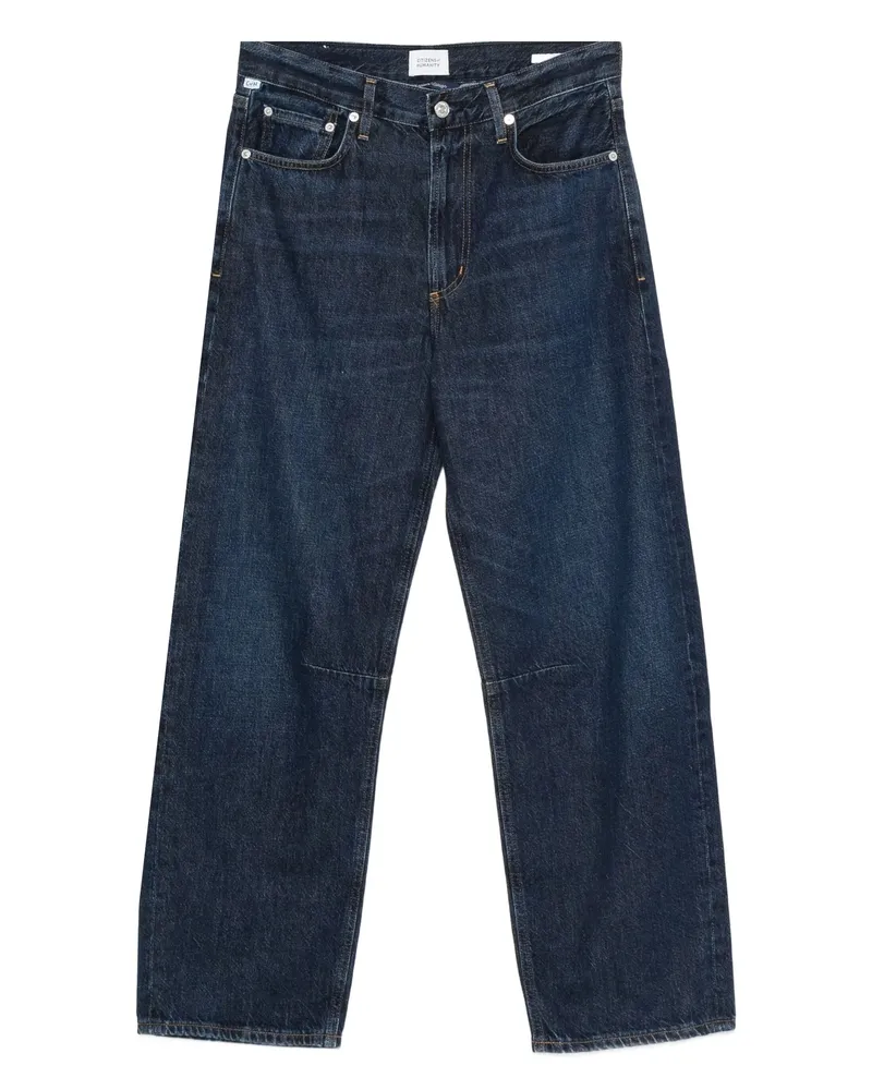 Citizens of humanity Button-fastening Wide-leg Jeans Blue
