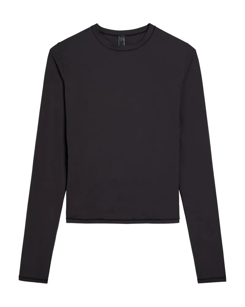 SKIMS Long-sleeve T-shirt Black