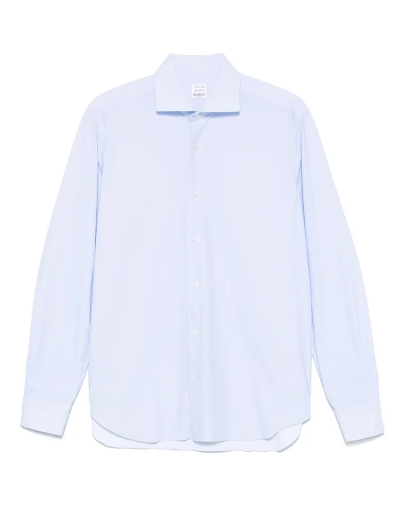 BARBA Long-sleeve Shirt Blue