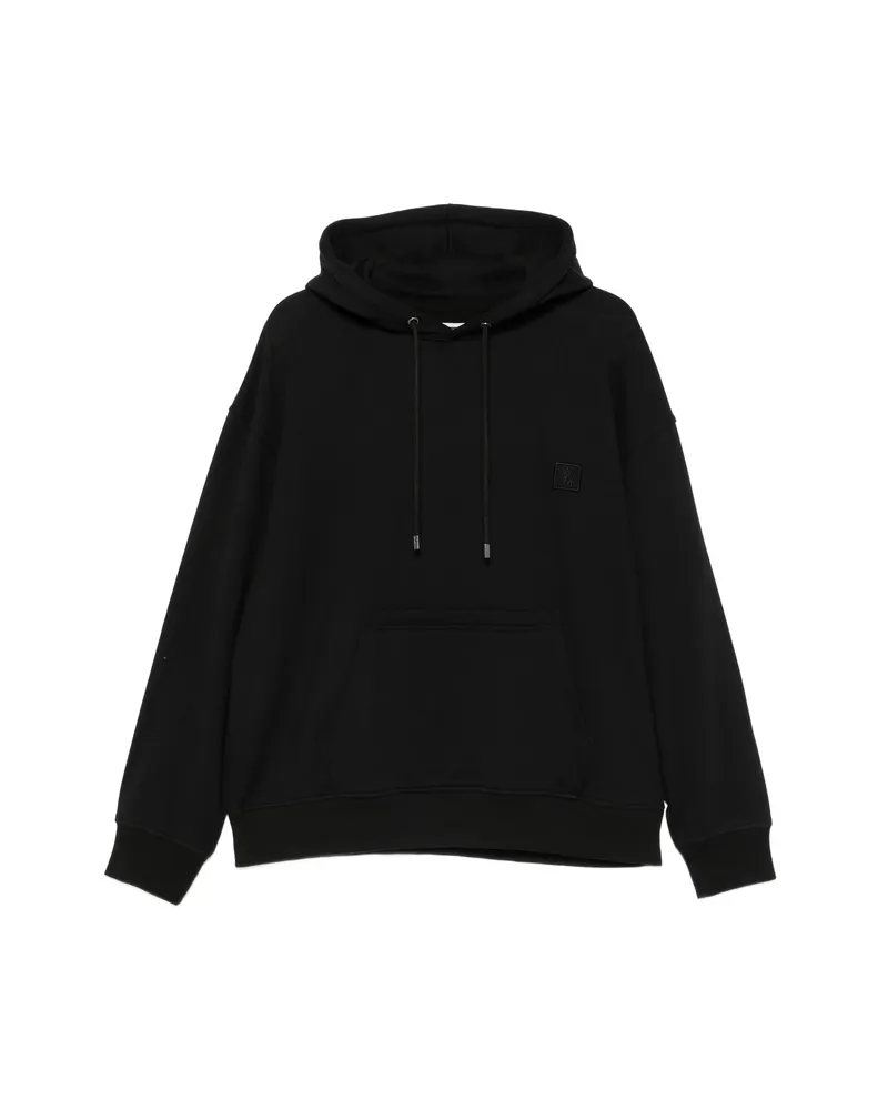 Wooyoungmi Floral-print Hoodie Black