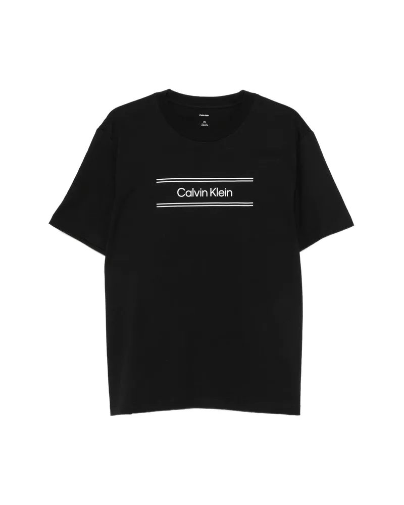 Calvin Klein Logo-print T-shirt Black