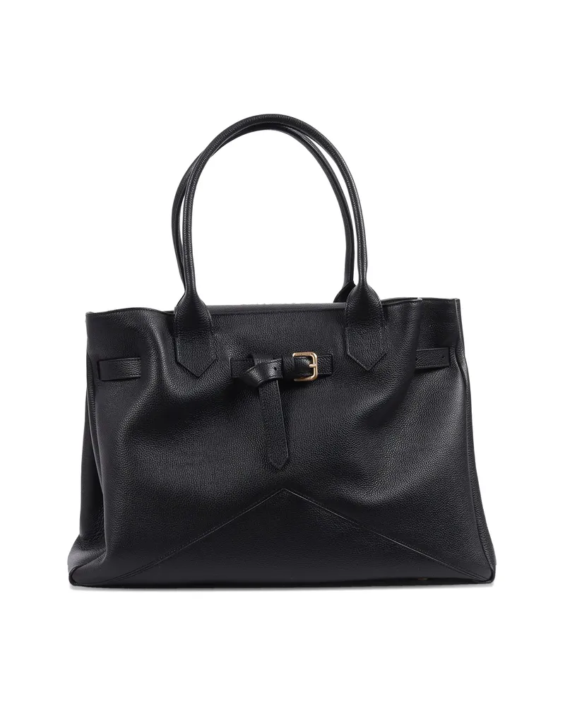 Ballantyne Kate Leather Tote Bag Black