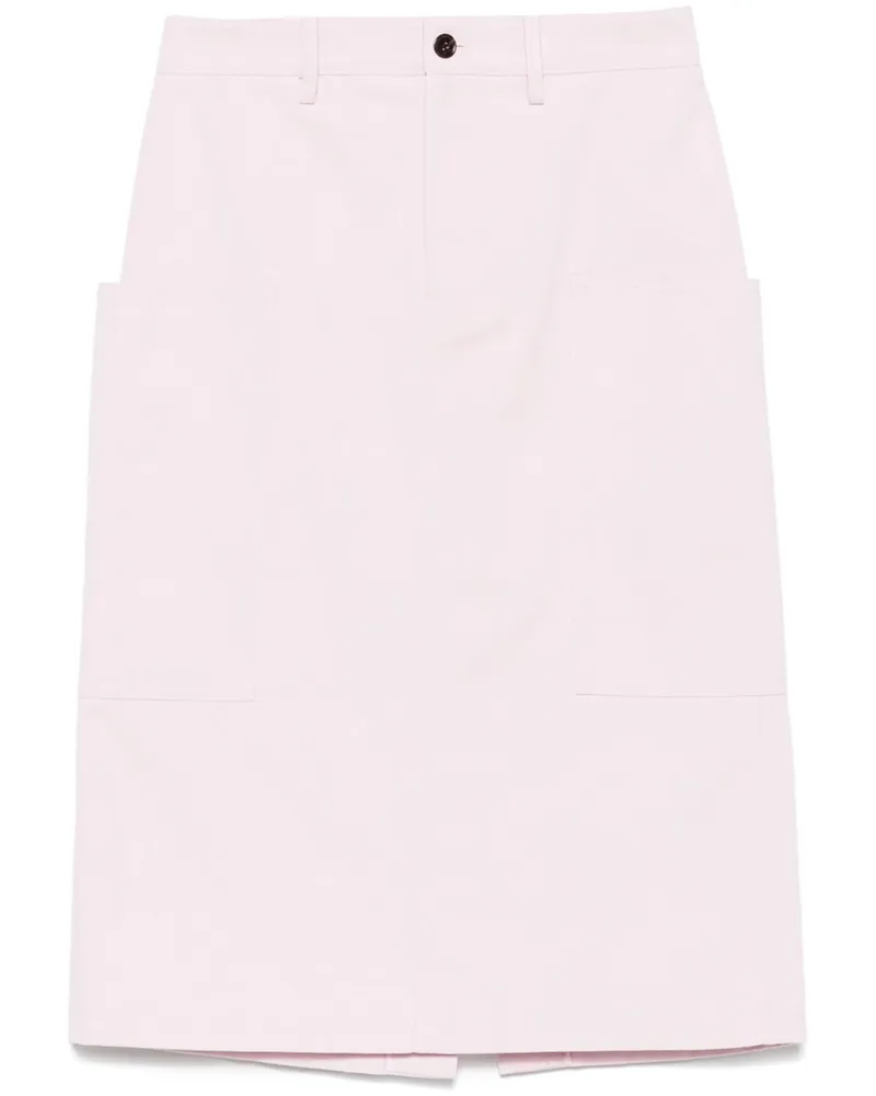 Gucci Delavé Midi Skirt Pink