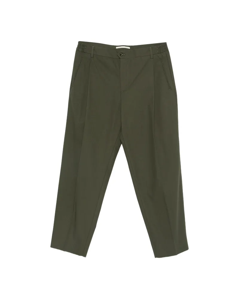 Briglia 1949 Manhattans Pleated Trousers Green