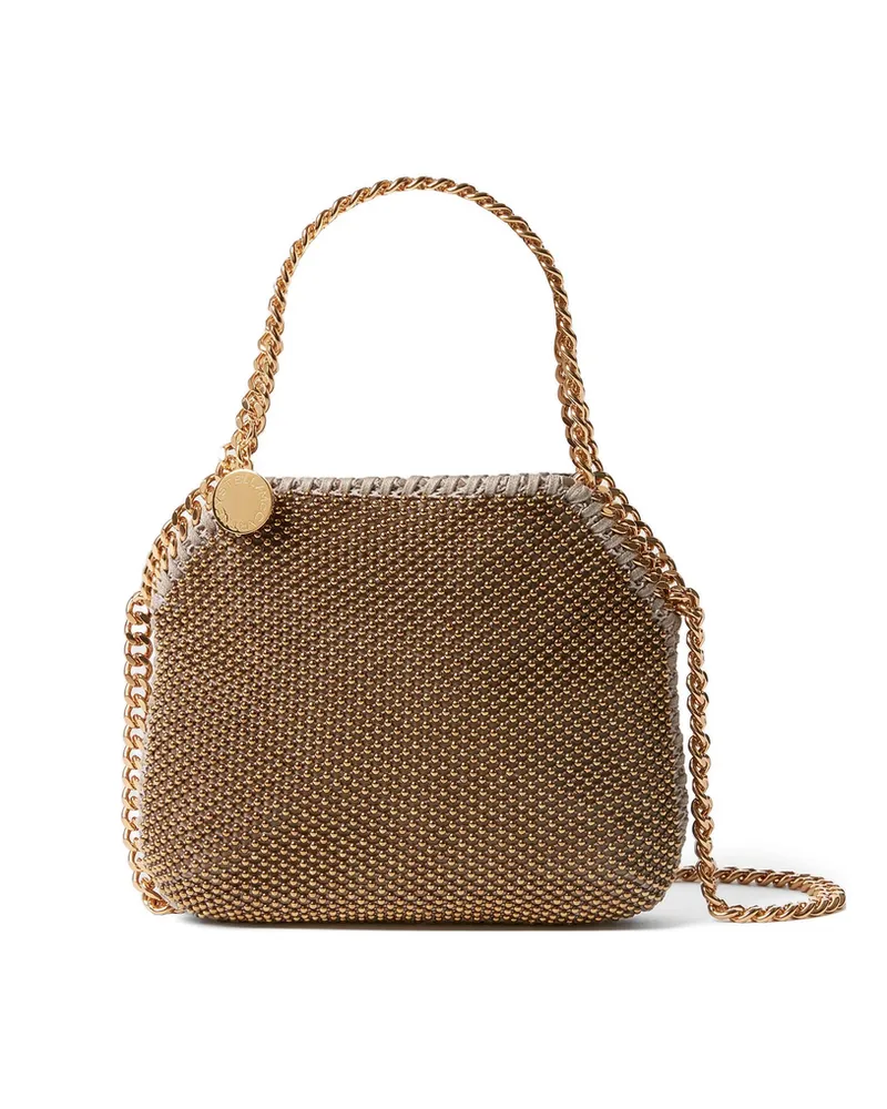 Stella McCartney Nano Falabella Tote Bag Gold