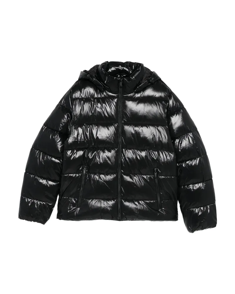 Calvin Klein Logo-print Jacket Black