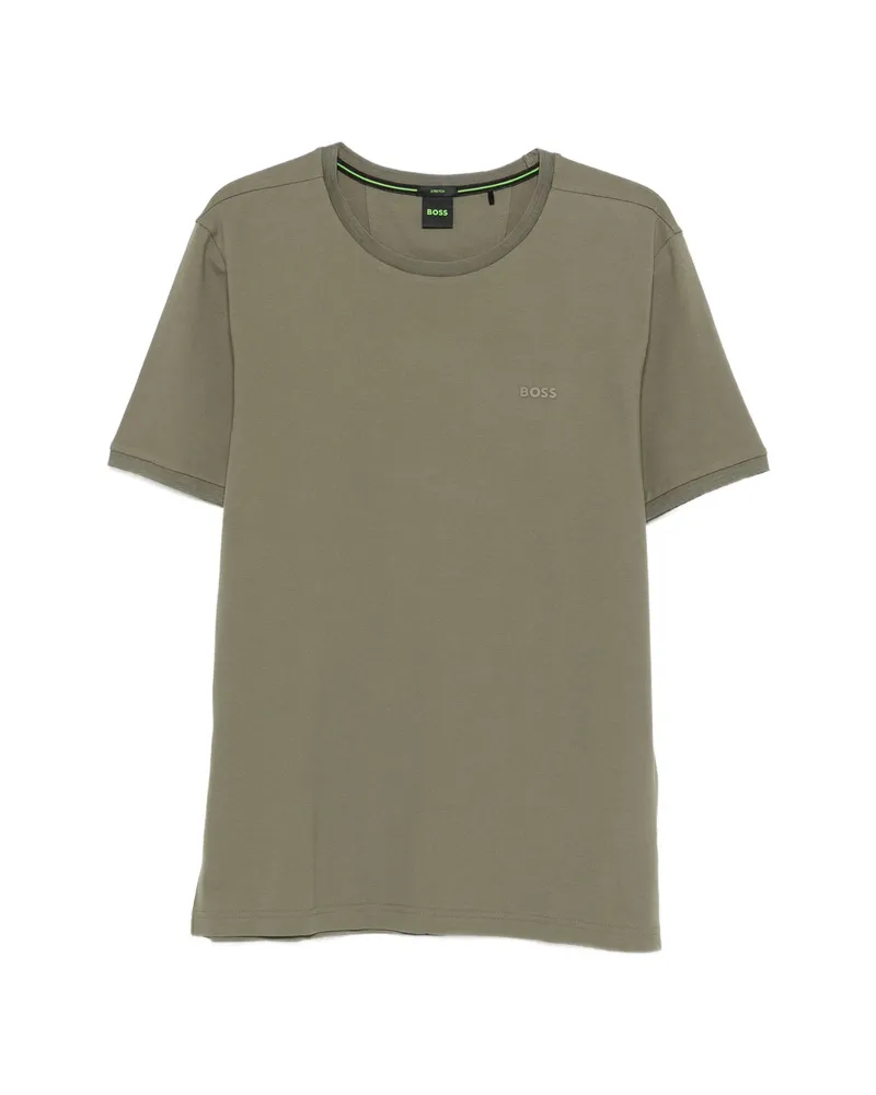 HUGO BOSS Crew-neck T-shirt Green