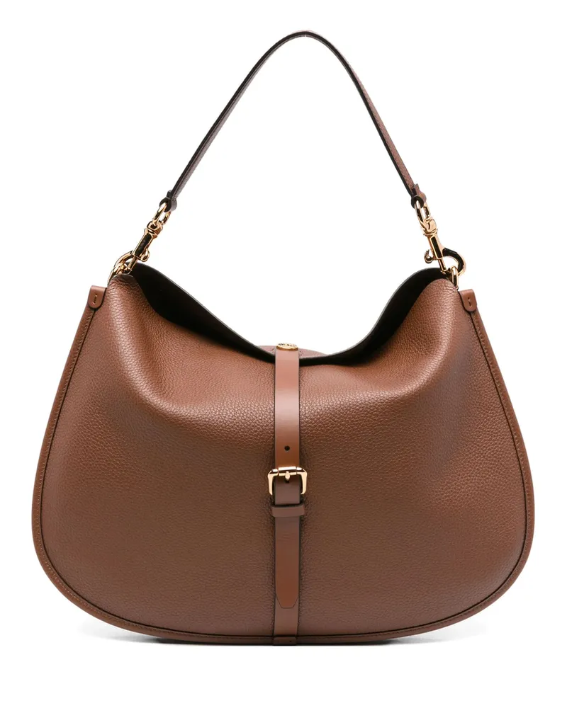 Etro Buckle Shoulder Bag Brown