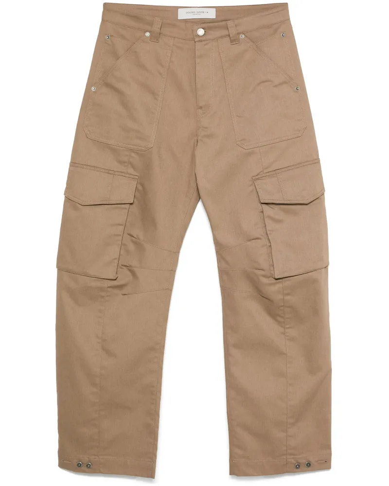 Golden Goose Leniin Trousers Brown