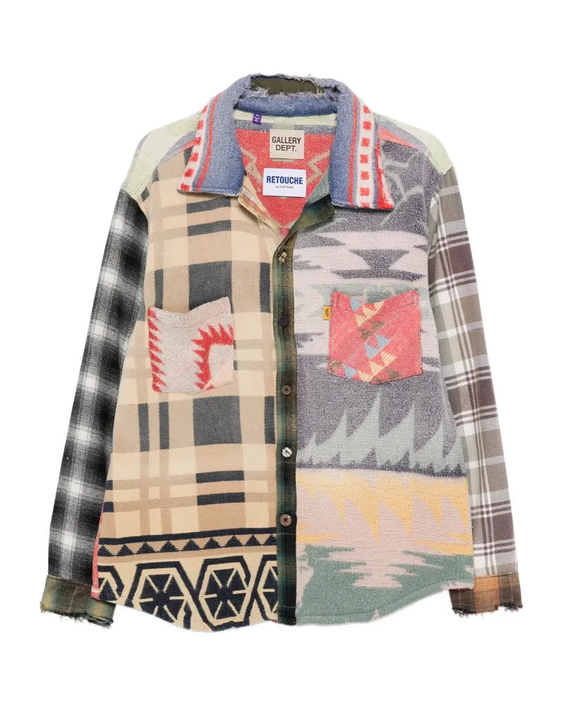 GALLERY DEPT. Patchwork Shirt Neutrals