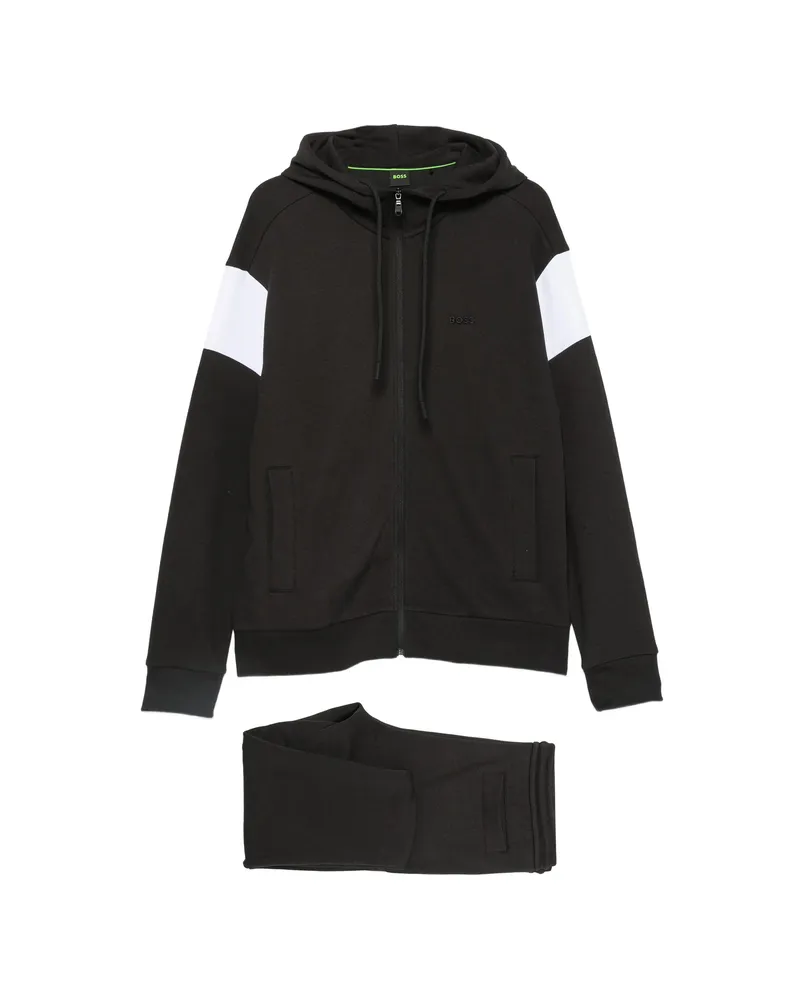 HUGO BOSS Colour-block Tracksuit Black