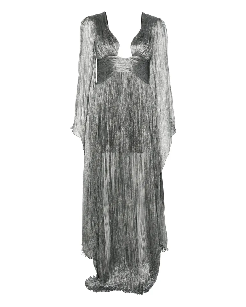 Maria Lucia Hohan Catia Maxi Dress Silver