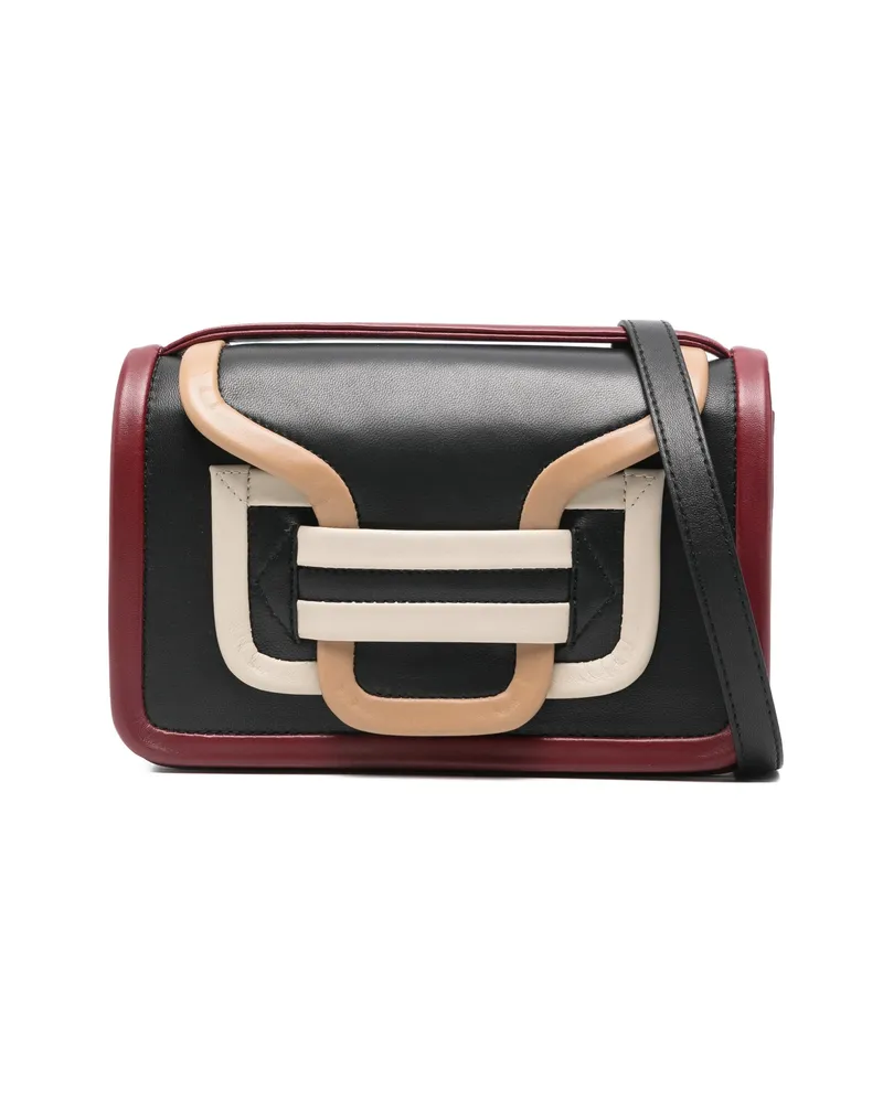 Pierre Hardy Leather Crossbody Bag Black