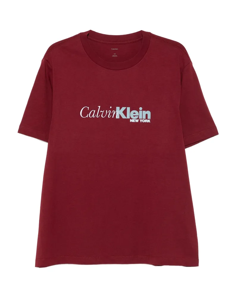 Calvin Klein Logo-print T-shirt Red