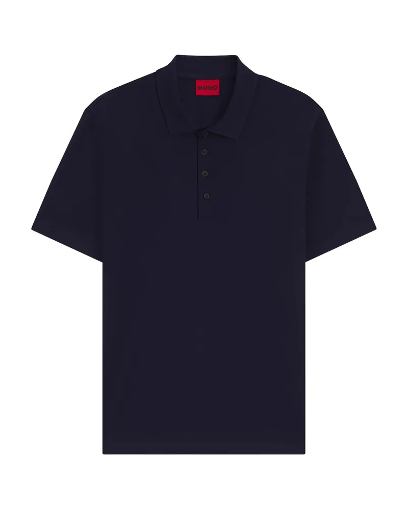 HUGO BOSS Short-sleeve Polo Shirt Blue