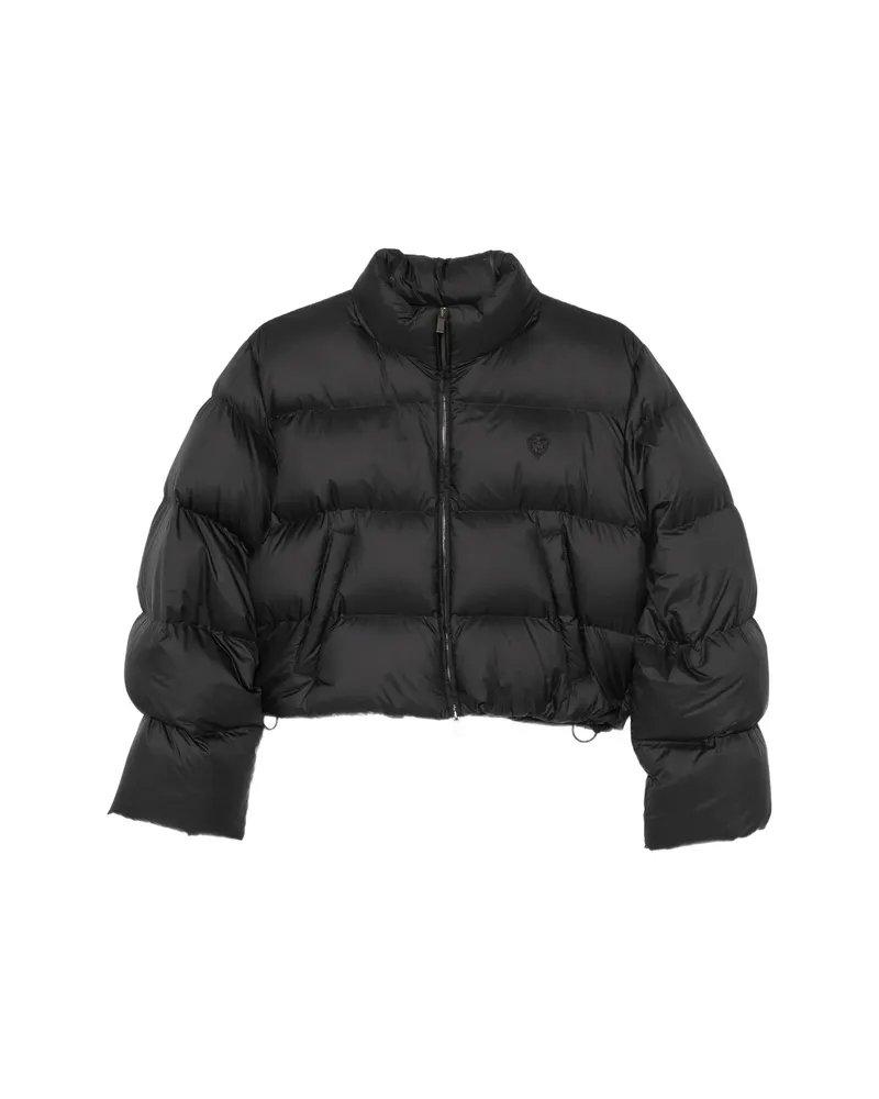 Gucci Web-stripe Quilted Jacket Black