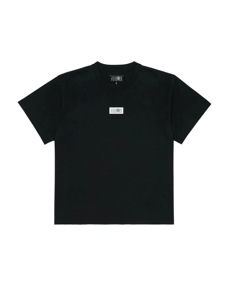 Maison Margiela Round-neck Graphic T-shirt Black