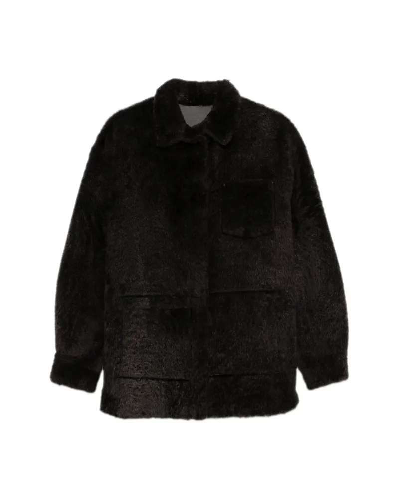Simonetta Ravizza Gaby R Reversible Jacket Brown
