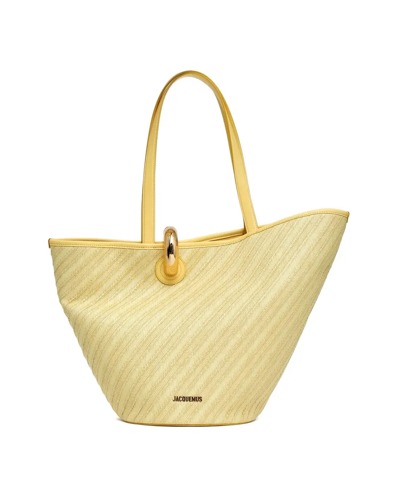 Jacquemus Bambola Tote Bag Neutrals