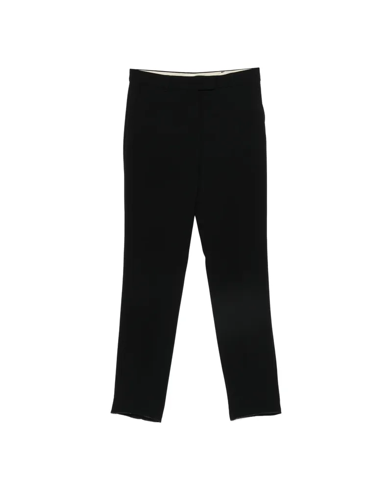Max Mara Belt-loops Trousers Black