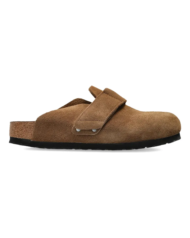 Birkenstock Loma Suede Mules Brown