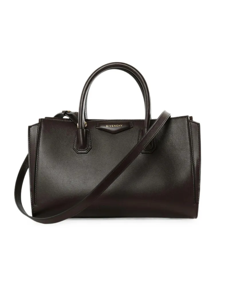 Givenchy Antigona Leather Tote Bag Brown