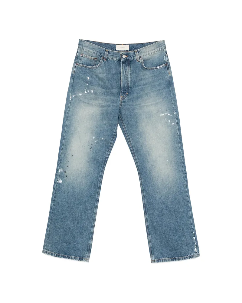 JEANERICA Splatter Denim Jeans Blue