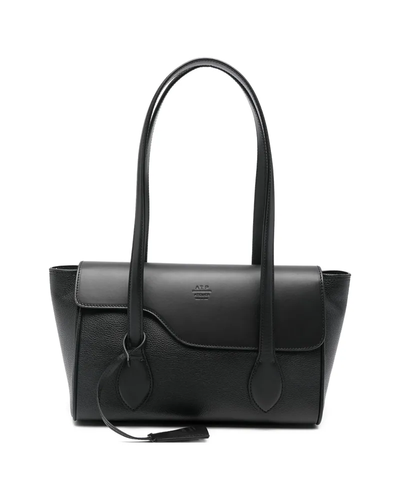 ATP Atelier Eira Flap Tote Bag Black