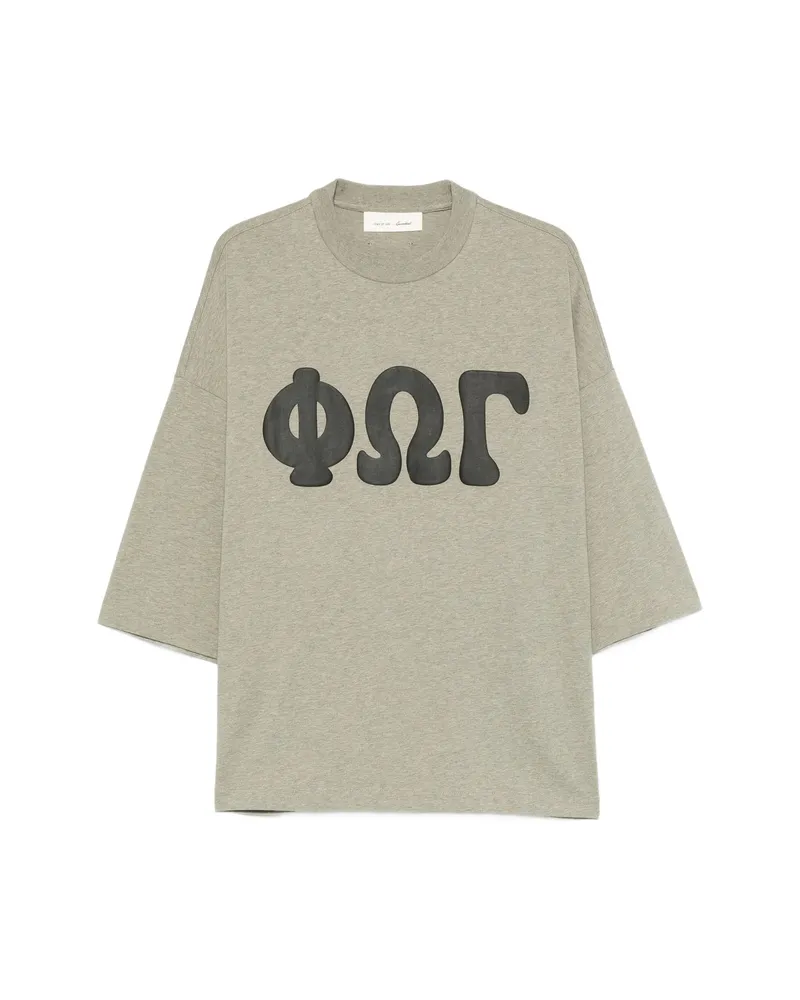 Fear of God Merch Graphic-print Boxy-fit T-shirt Grey