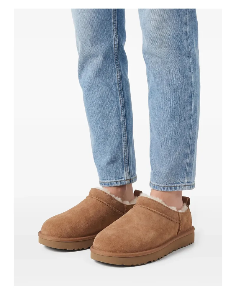 UGG Classic Micro Pull-tab Slippers Neutrals