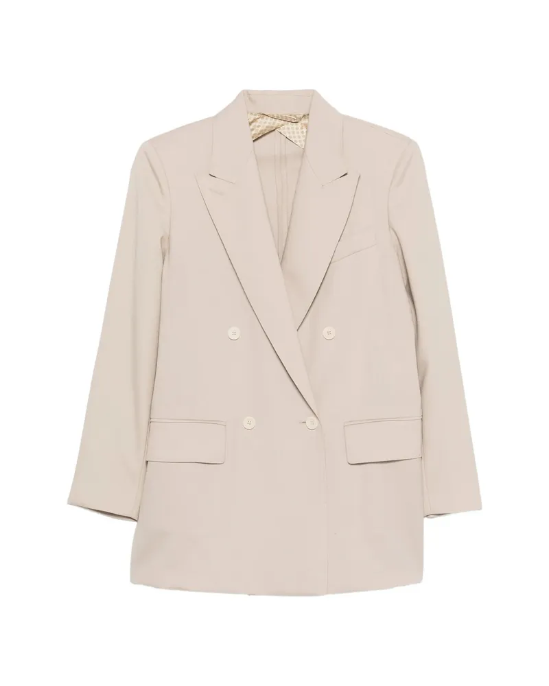 Max Mara Double-breasted Jacket Neutrals